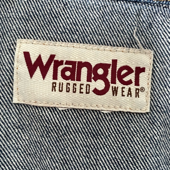 Wrangler Spade Skull Hat Ace patch jacket - Picture 6 of 6